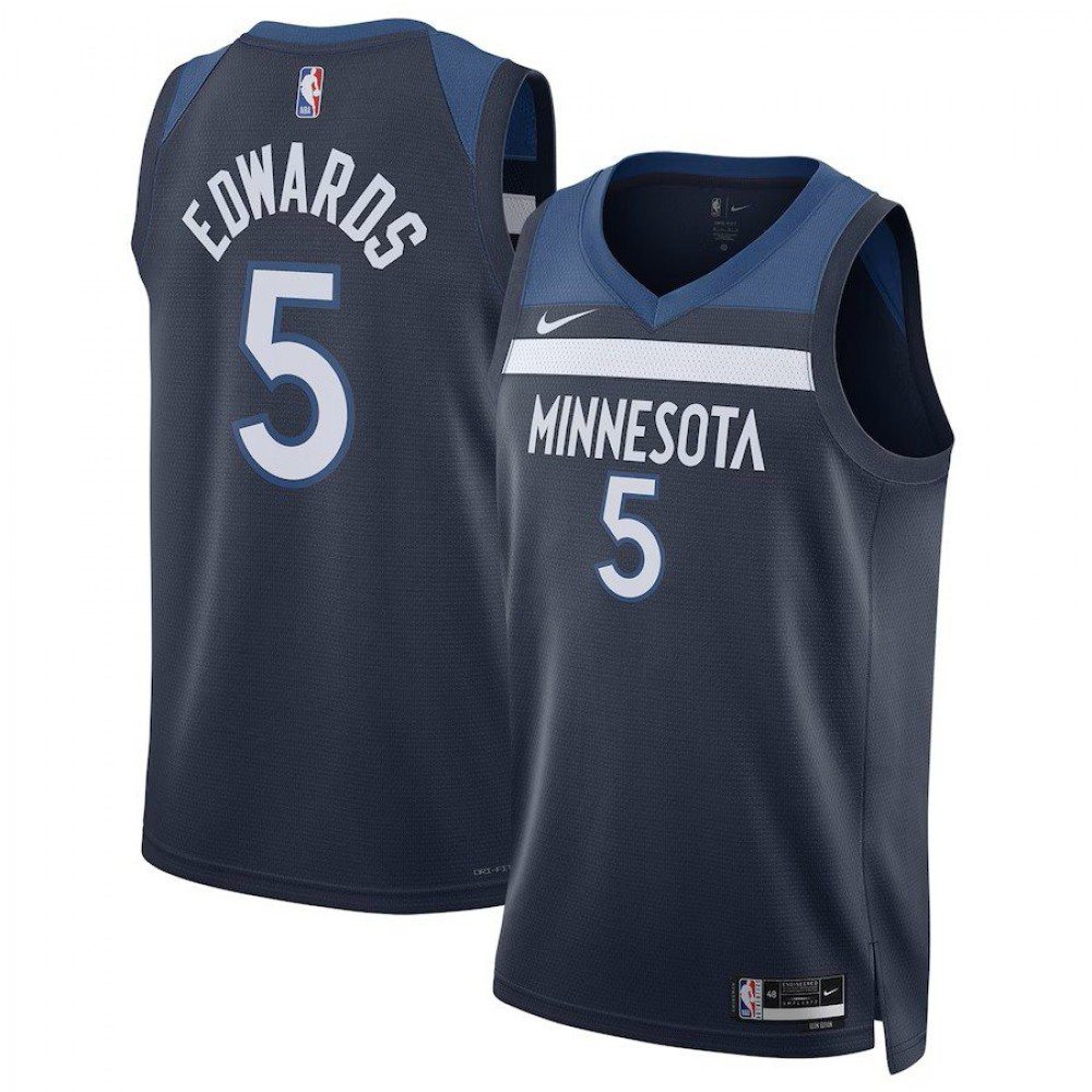 Anthony Edwards Minnesota Timberwolves Unisex Swingman Jersey - Icon Edition - Navy-Pro Kit Vault | Brand New 26/27 Sports Jerseys